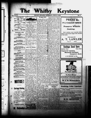 Whitby Keystone, 14 Jun 1906