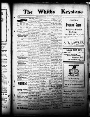 Whitby Keystone, 19 Jul 1906