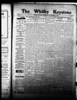 Whitby Keystone, 6 Sep 1906