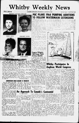 Whitby Weekly News, 8 Aug 1963