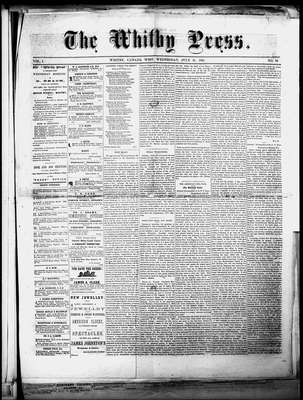 Whitby Press, 31 Jul 1861