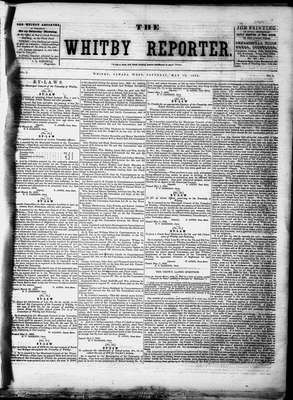 Whitby Reporter, 18 May 1850