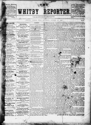 Whitby Reporter, 12 Oct 1850