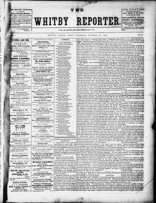 Whitby Reporter, 26 Oct 1850