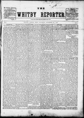 Whitby Reporter, 23 Nov 1850