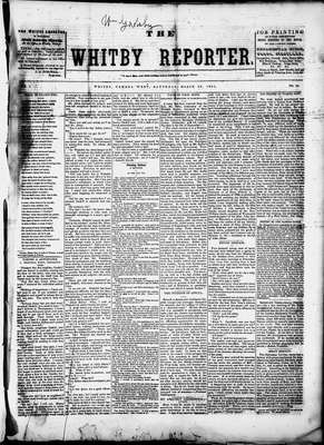 Whitby Reporter, 29 Mar 1851