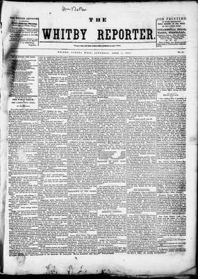 Whitby Reporter, 5 Apr 1851