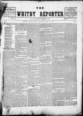 Whitby Reporter, 26 Apr 1851