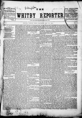 Whitby Reporter, 10 May 1851