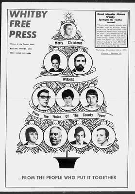 Whitby Free Press, 23 Dec 1971