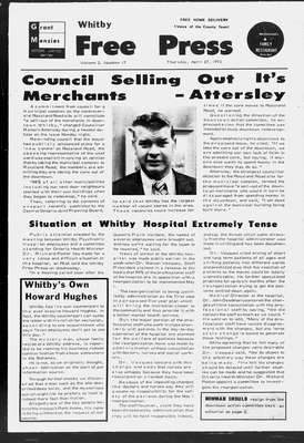 Whitby Free Press, 27 Apr 1972