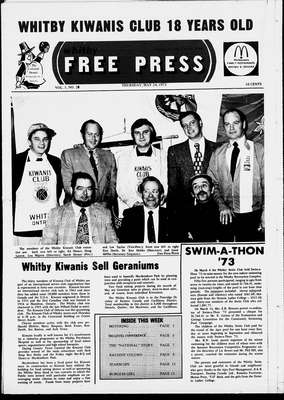 Whitby Free Press, 24 May 1973