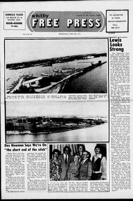 Whitby Free Press, 19 Jun 1974