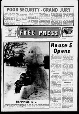 Whitby Free Press, 29 Jan 1975