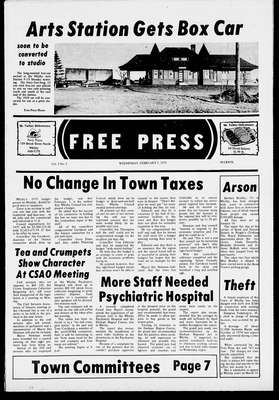 Whitby Free Press, 5 Feb 1975