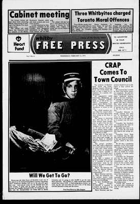 Whitby Free Press, 12 Feb 1975