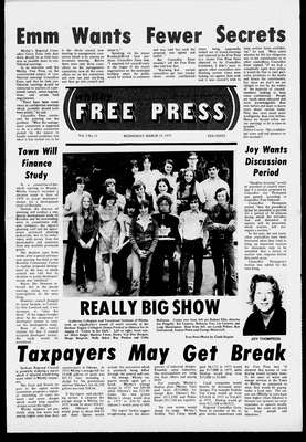 Whitby Free Press, 19 Mar 1975