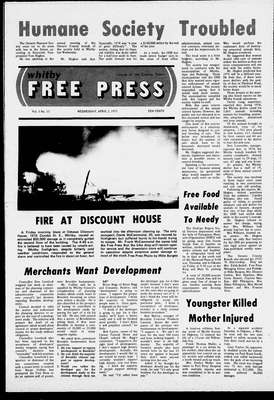 Whitby Free Press, 2 Apr 1975