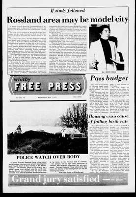 Whitby Free Press, 7 May 1975