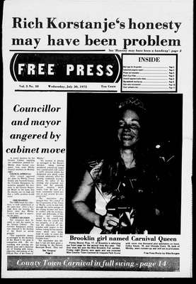 Whitby Free Press, 30 Jul 1975