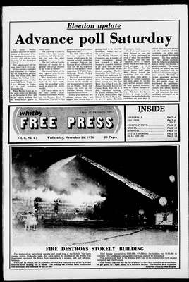 Whitby Free Press, 24 Nov 1976