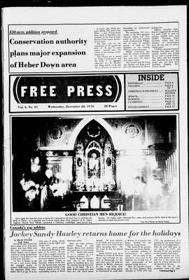 Whitby Free Press, 22 Dec 1976