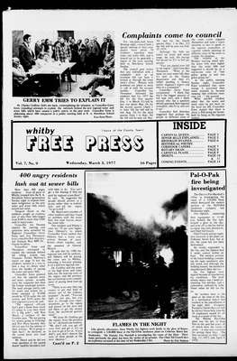 Whitby Free Press, 2 Mar 1977