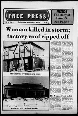 Whitby Free Press, 1 Feb 1978