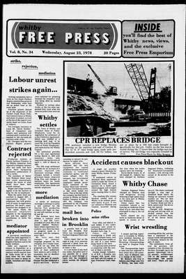 Whitby Free Press, 23 Aug 1978