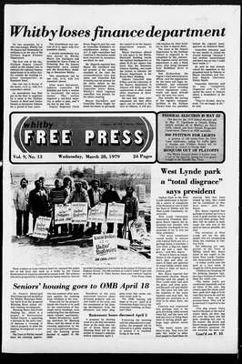 Whitby Free Press, 28 Mar 1979