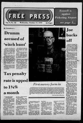 Whitby Free Press, 17 Oct 1979