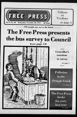 Whitby Free Press, 28 Nov 1979