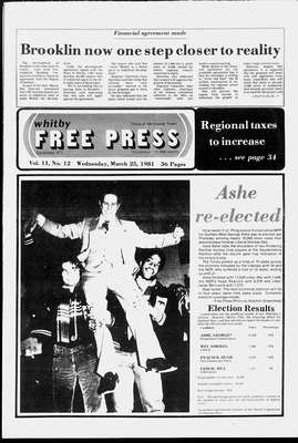 Whitby Free Press, 25 Mar 1981