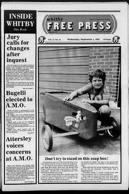 Whitby Free Press, 1 Sep 1982