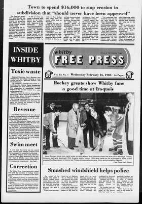 Whitby Free Press, 16 Feb 1983