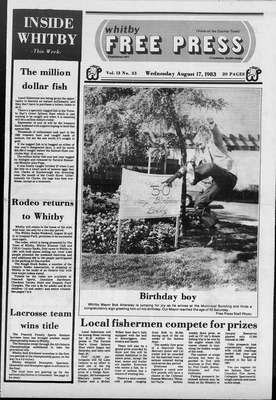 Whitby Free Press, 17 Aug 1983