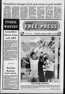 Whitby Free Press, 24 Aug 1983