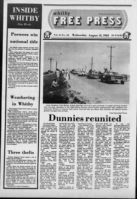 Whitby Free Press, 31 Aug 1983