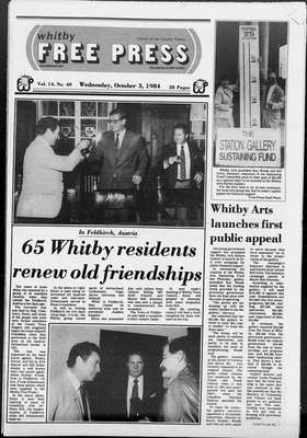 Whitby Free Press, 3 Oct 1984