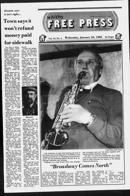 Whitby Free Press, 23 Jan 1985