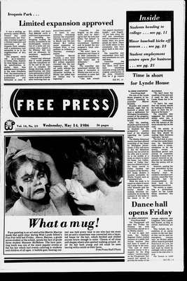 Whitby Free Press, 14 May 1986