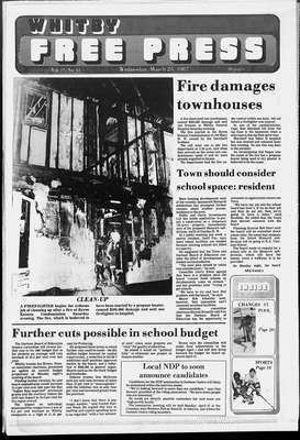 Whitby Free Press, 25 Mar 1987