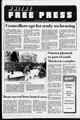 Whitby Free Press, 13 Apr 1988