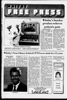 Whitby Free Press, 25 May 1988