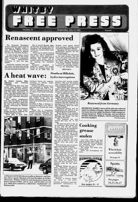 Whitby Free Press, 13 Jul 1988