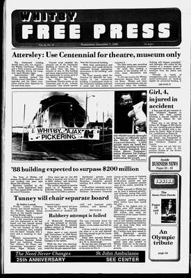 Whitby Free Press, 7 Dec 1988