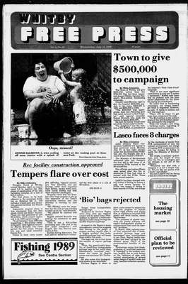 Whitby Free Press, 12 Jul 1989