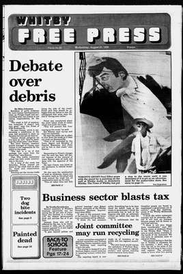 Whitby Free Press, 23 Aug 1989