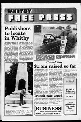 Whitby Free Press, 25 Oct 1989