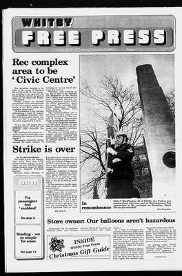 Whitby Free Press, 15 Nov 1989